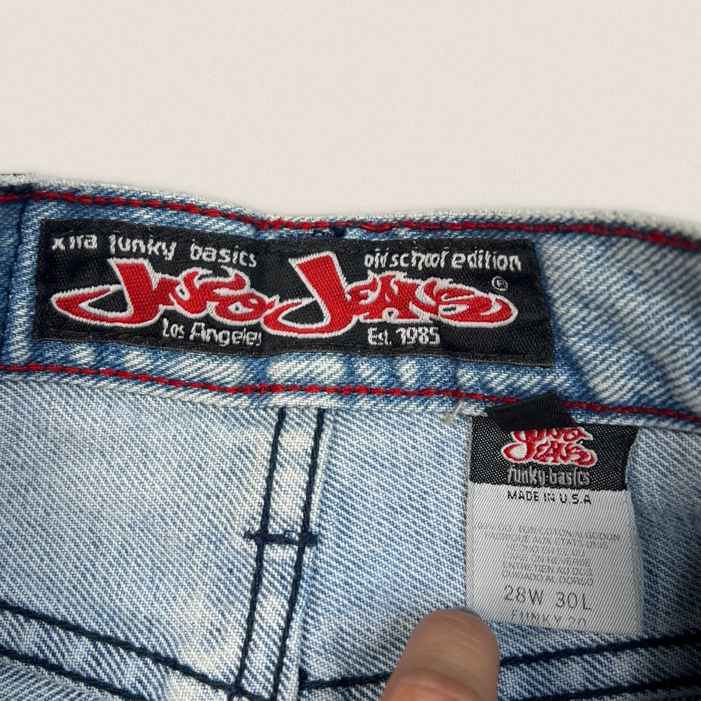Vintage JNCO Jeans Size 26” xtra funky basics - Picture 3 of 8